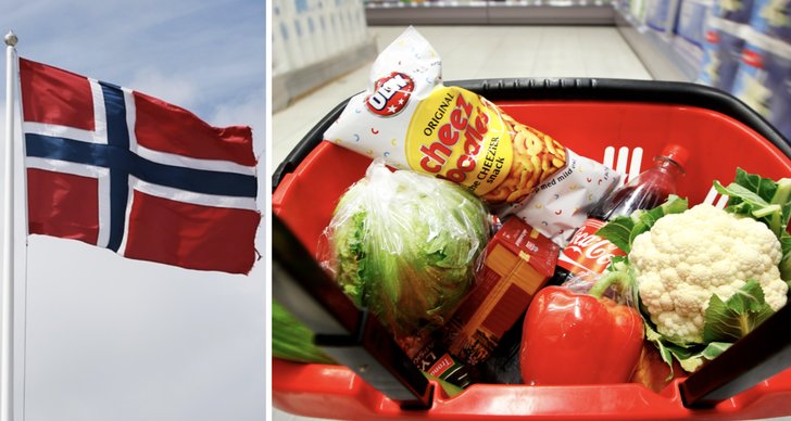 inflation, Mat, Norge